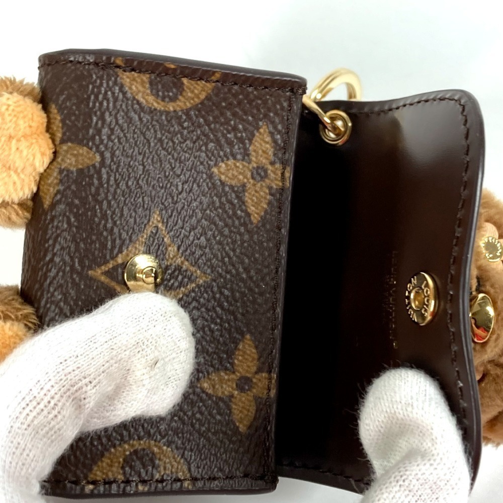 LOUIS VUITTON M01561 Monogram Cat Accessory Bag Charm - LV Cute Keychain Canv... - Picture 9 of 12